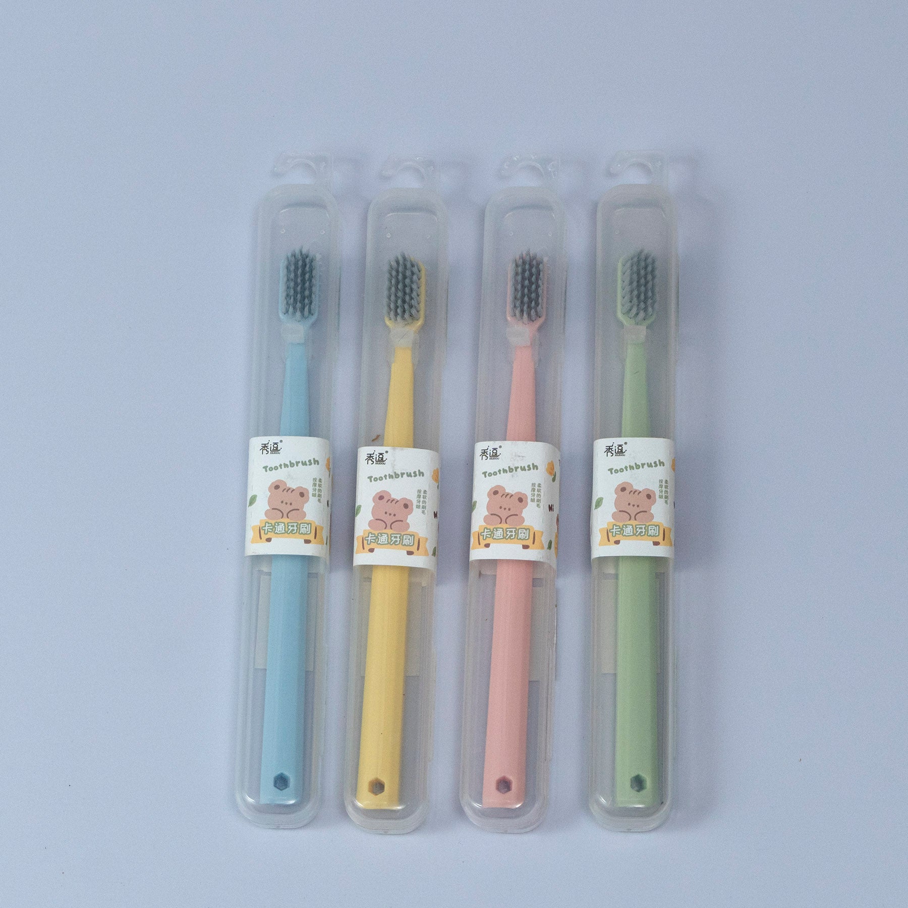 Pastel Travel Toothbrush with Case – UBK3354