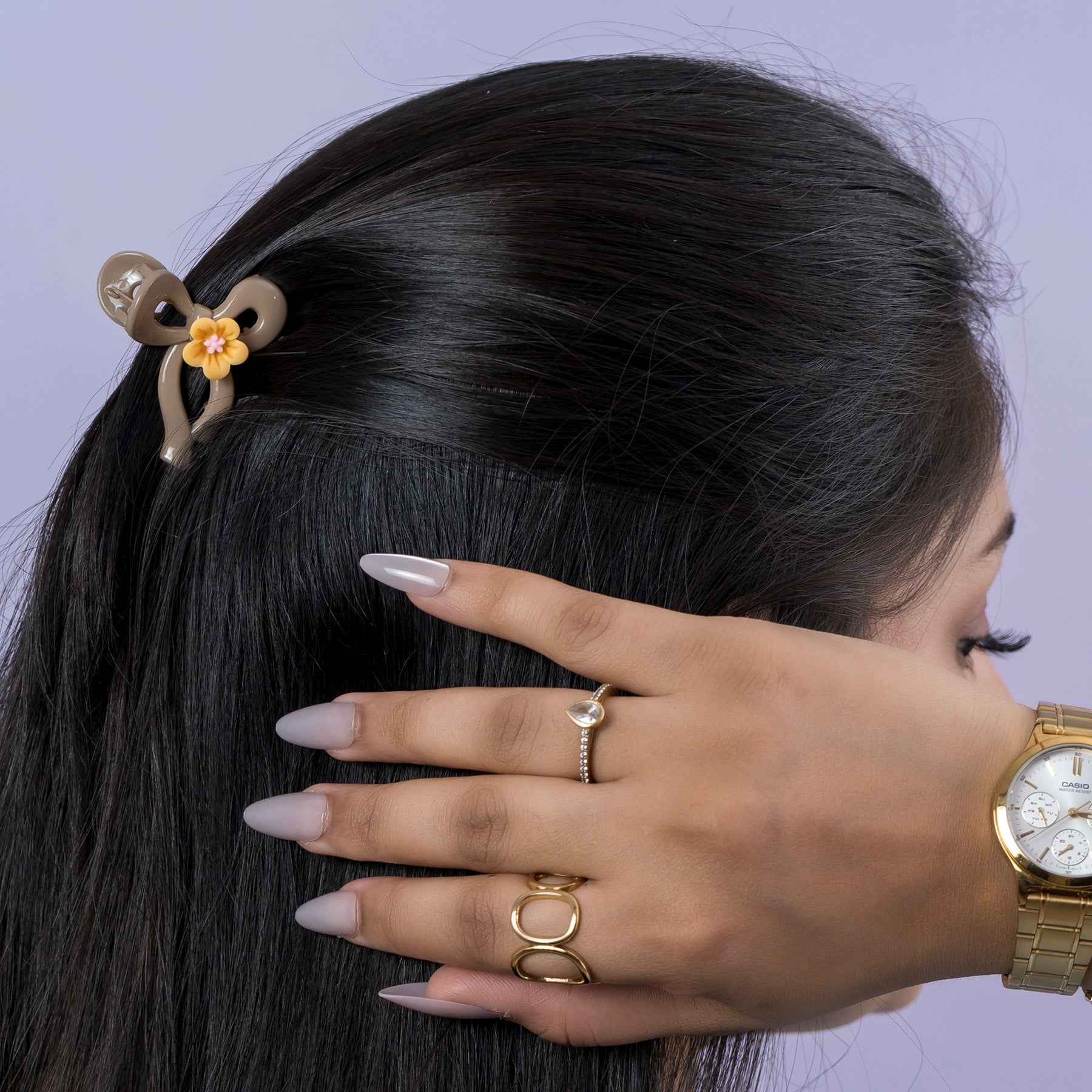 Glossy Mini Hair Claw (3Pcs) – UBK3922