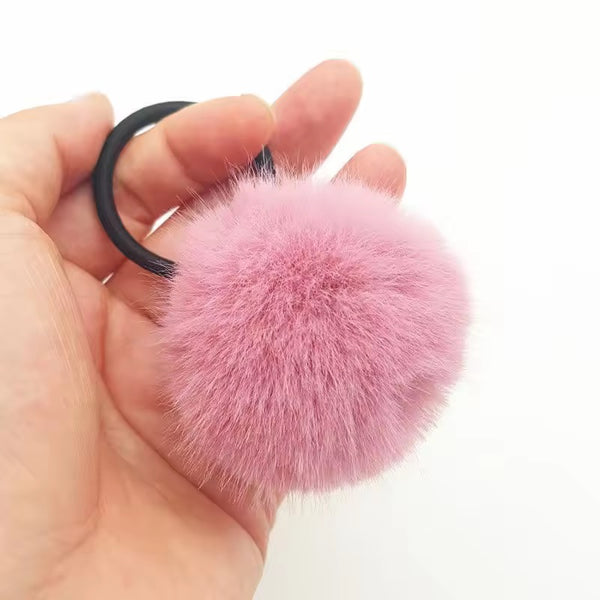 Pearl Fur hair ties - UBK2666