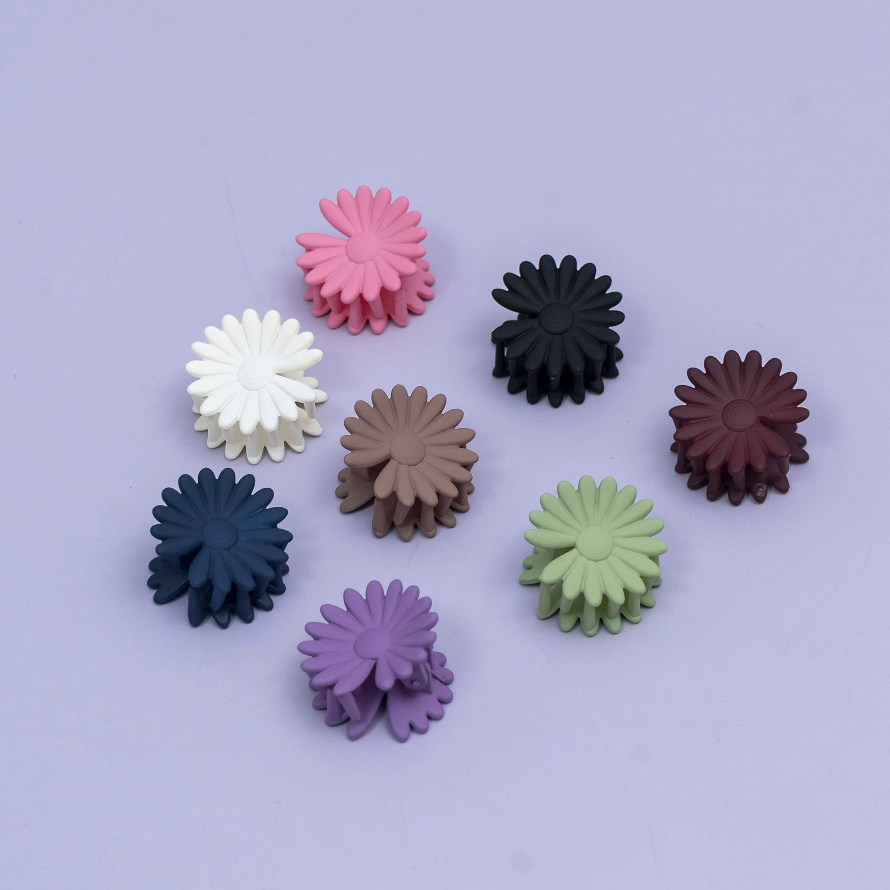 Mini Matte Flower Claw Clip (6Pcs) – UBK3867