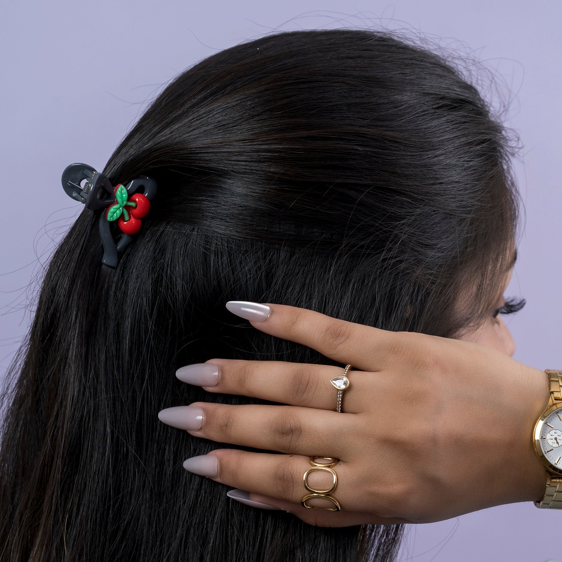 Glossy Mini Hair Claw (3Pcs) – UBK3925