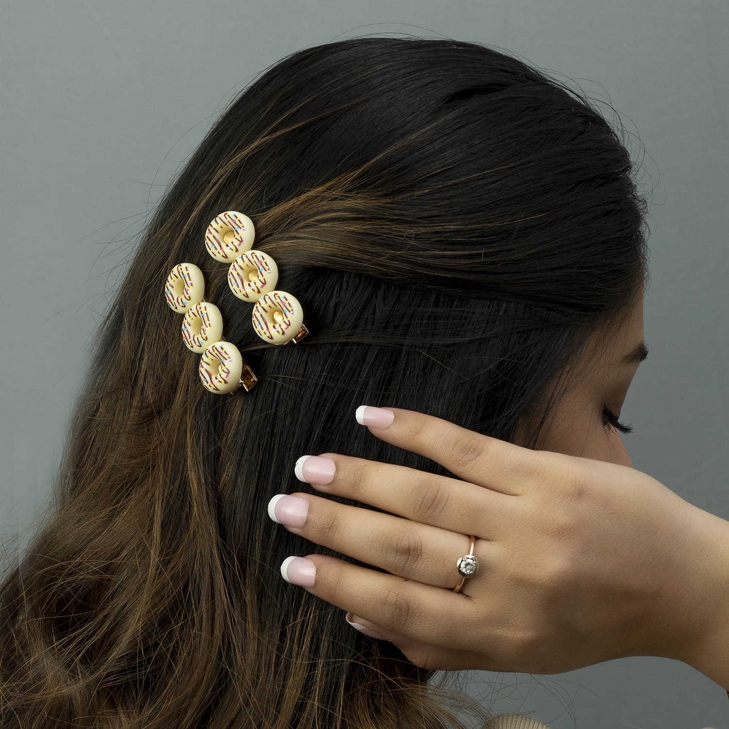 Charm hair pins (2pcs) - UBK2748