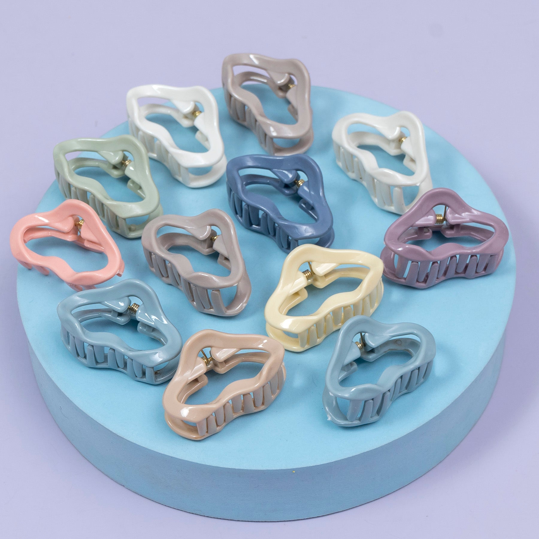 Mini Matte Hair Claw Set (12Pcs) – UBK3927