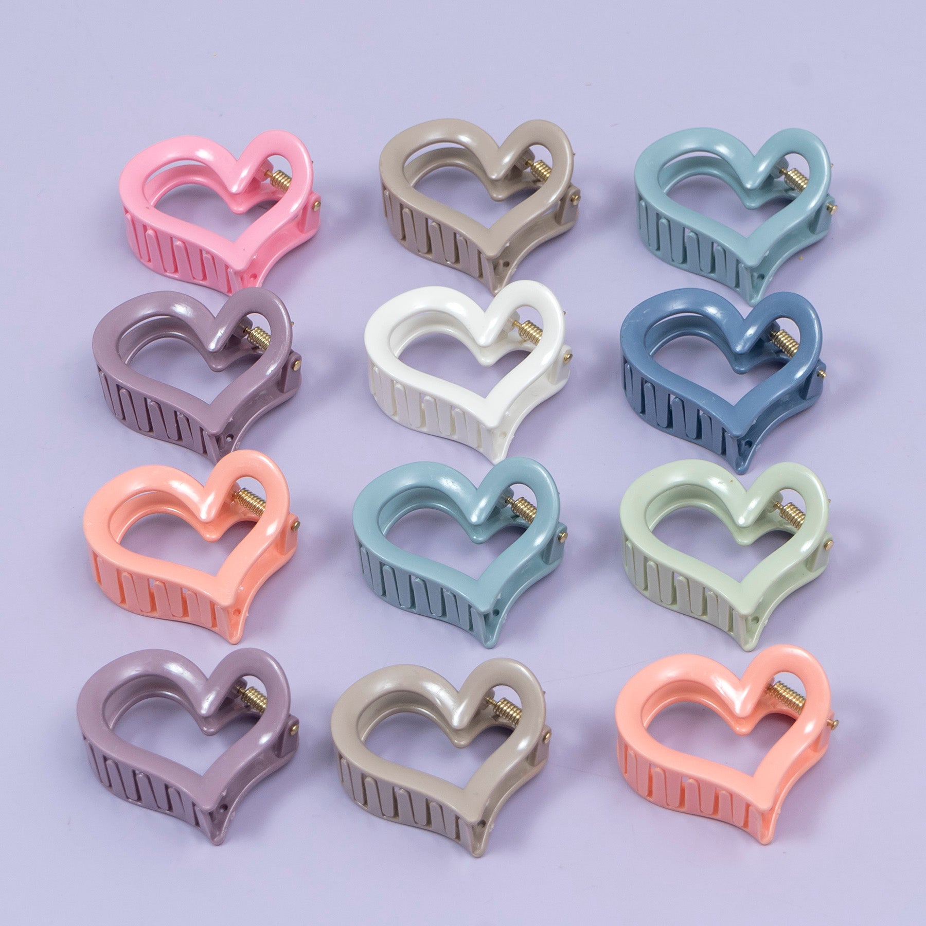 Mini Matte Hair Claw Set (12Pcs) – UBK3929