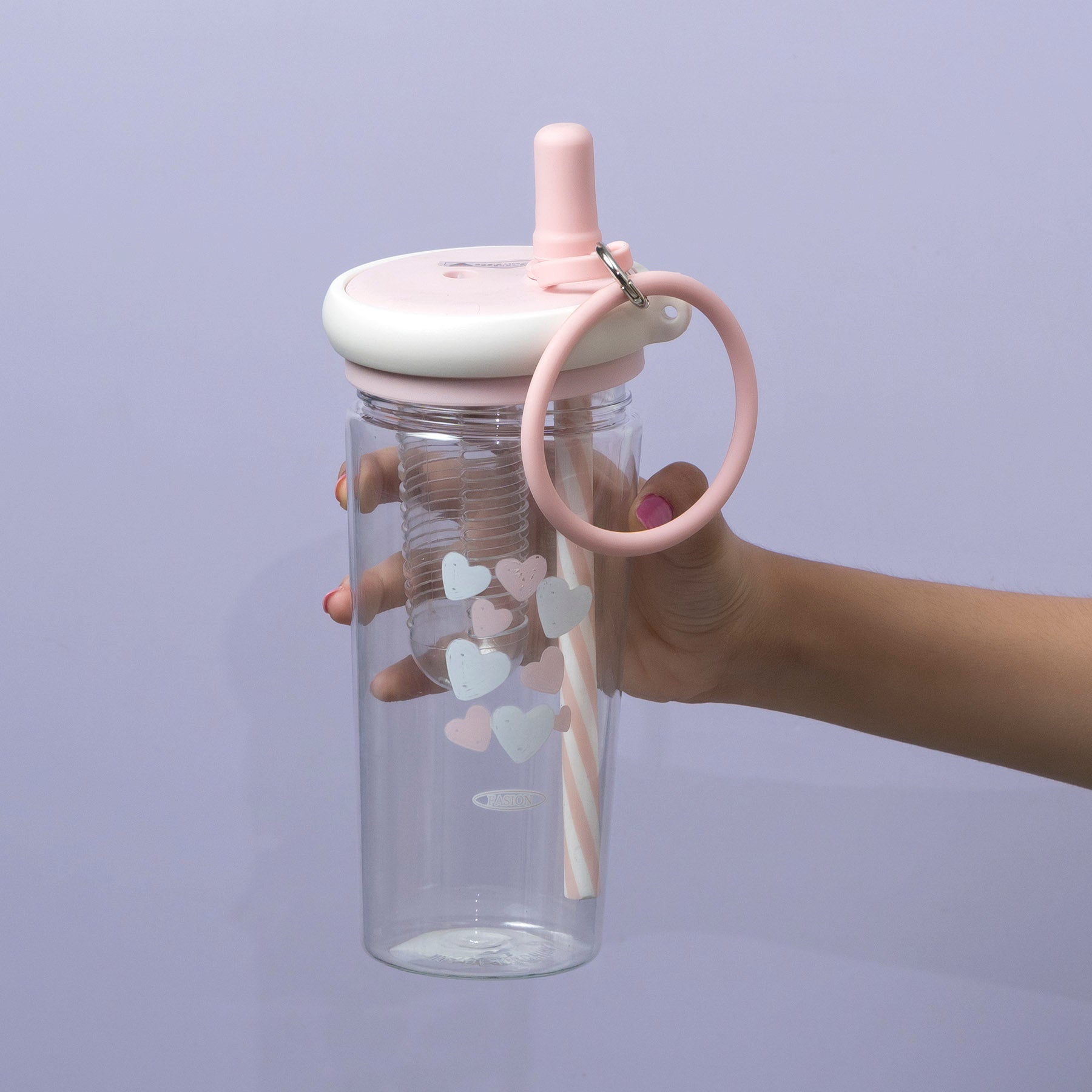 Straw Cup Bottle with Silicone Lid – UBK3362