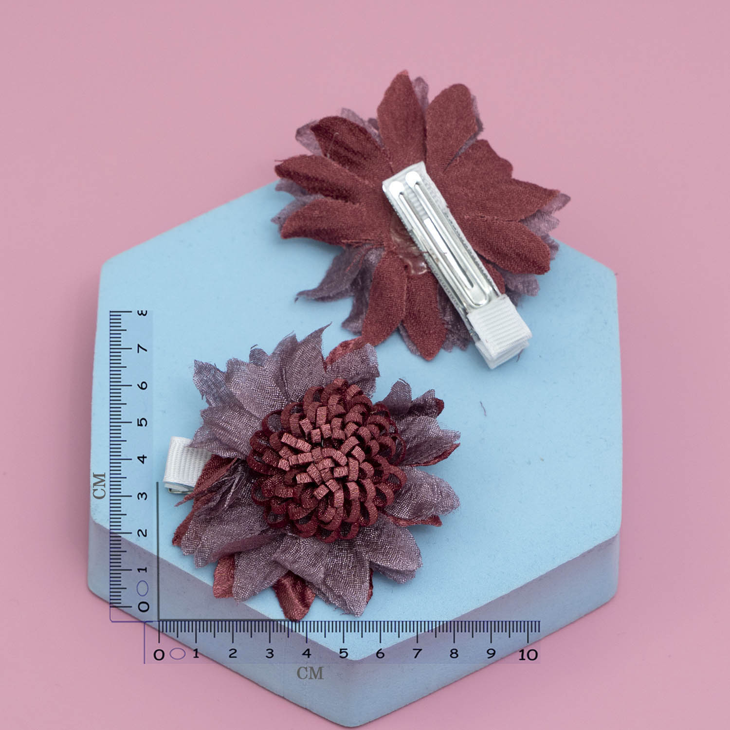 Flower Hair Pins (2Pcs) - UBK2763