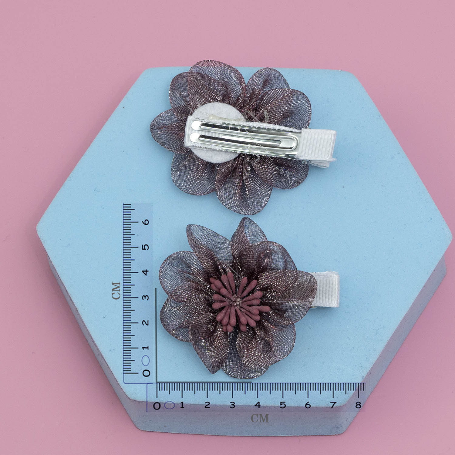 Flower Hair Pins (2Pcs) - UBK2764