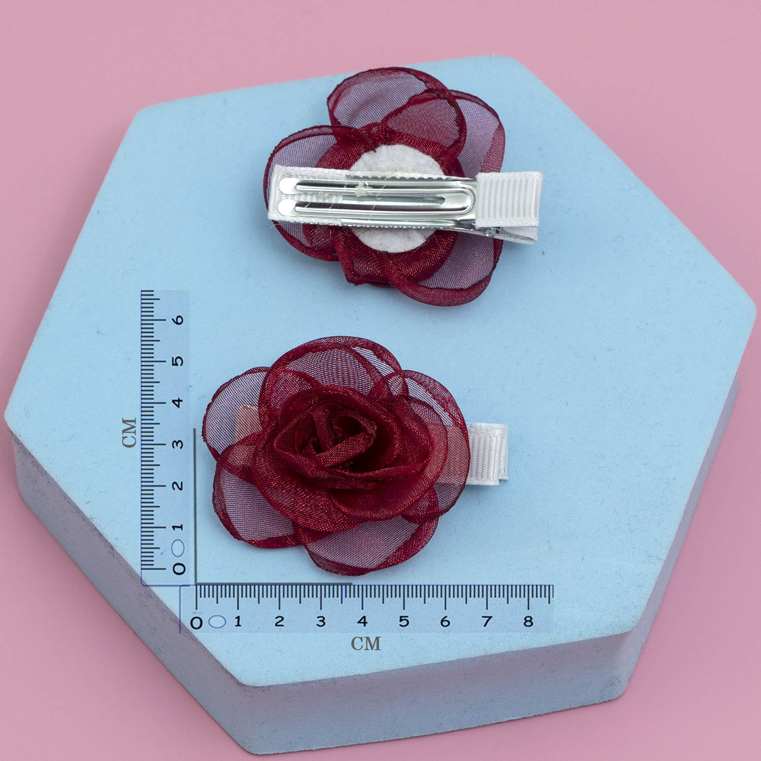 Flower Hair Pins (2Pcs) - UBK2765