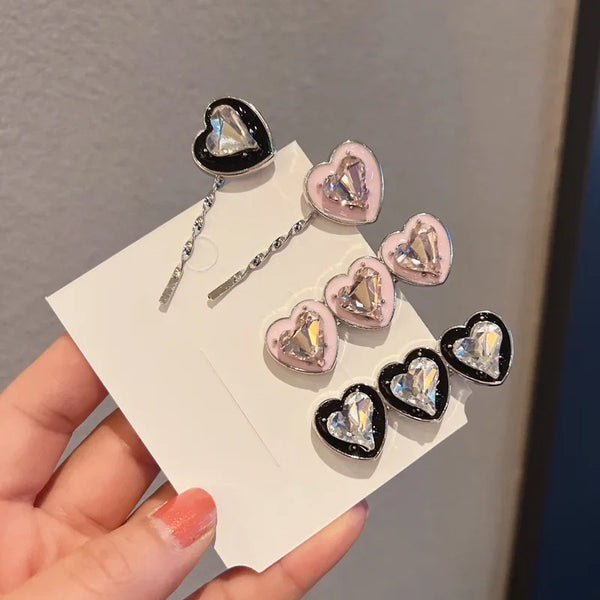 Stone heart pins (Pack of 2) - UBK2123