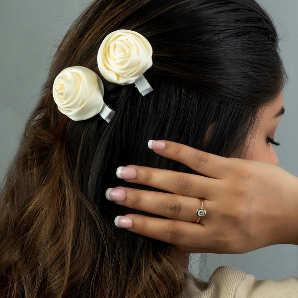 Flower Hair Pins (2Pcs) - UBK2767