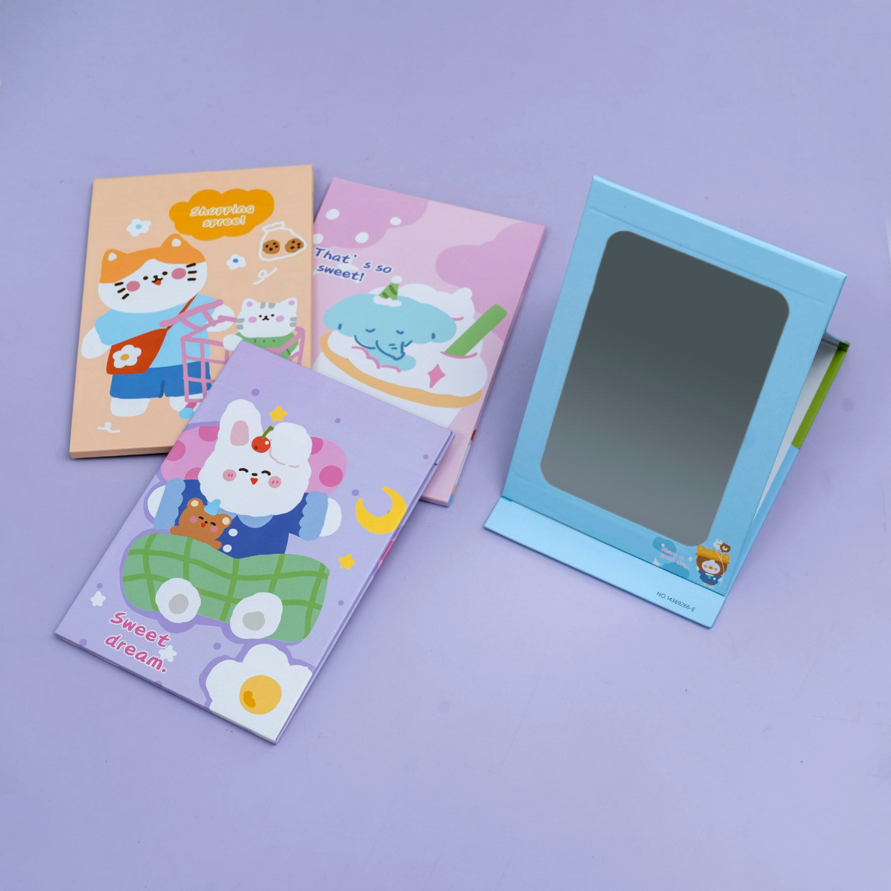 Foldable Cartoon Table Mirror – UBK3869