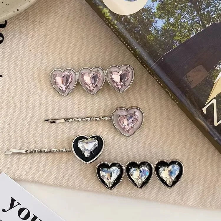 Stone heart pins (Pack of 2) - UBK2123