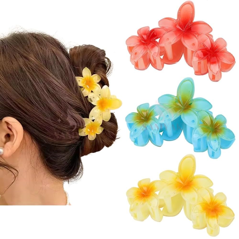 Flower claw clip (3Pcs)  - UBK3052