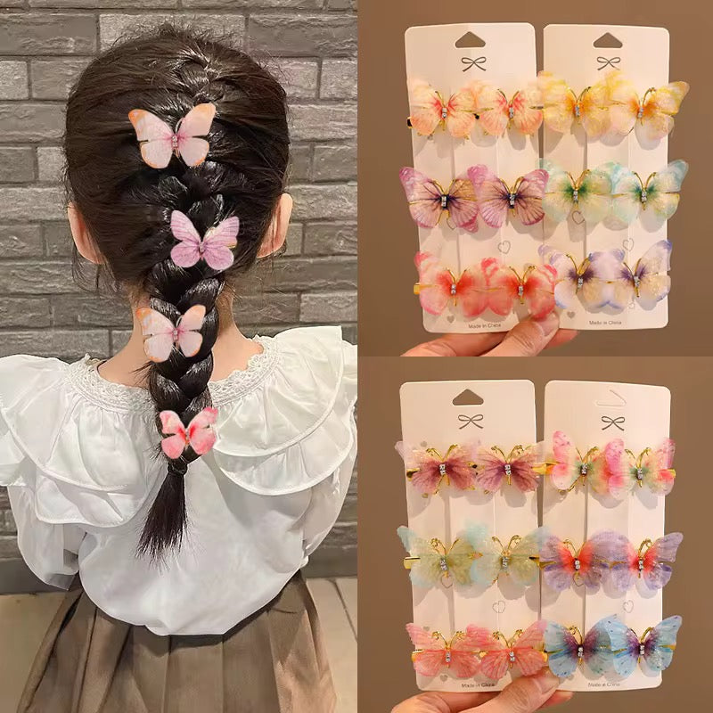 Butterfly Resin Hair Clip Set – UBK3366