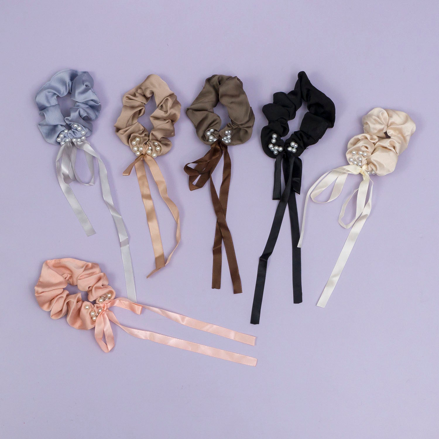 Korean style hair scrunchies - UBK2915
