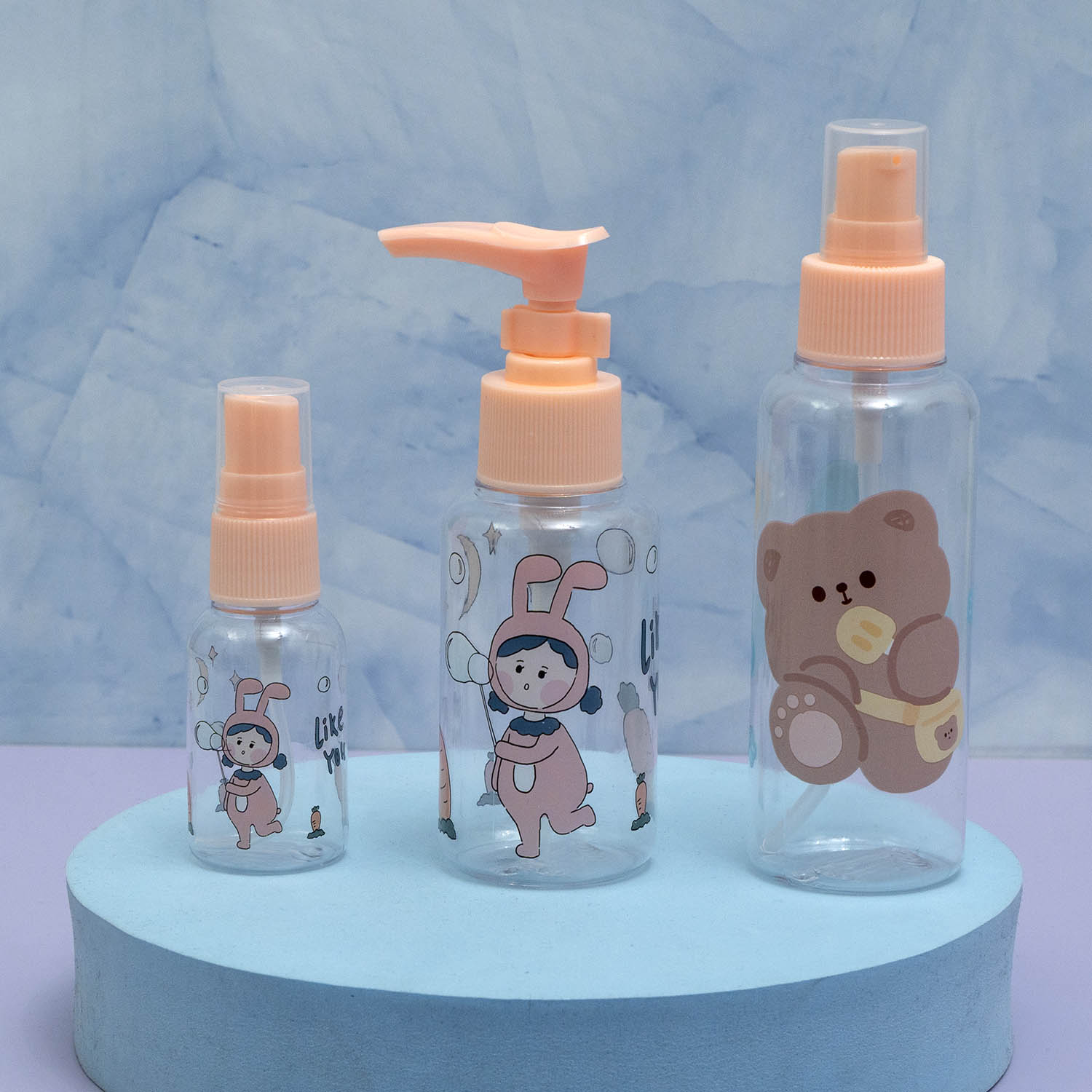 3-Pcs Travel Bottles Kit - UBK2802
