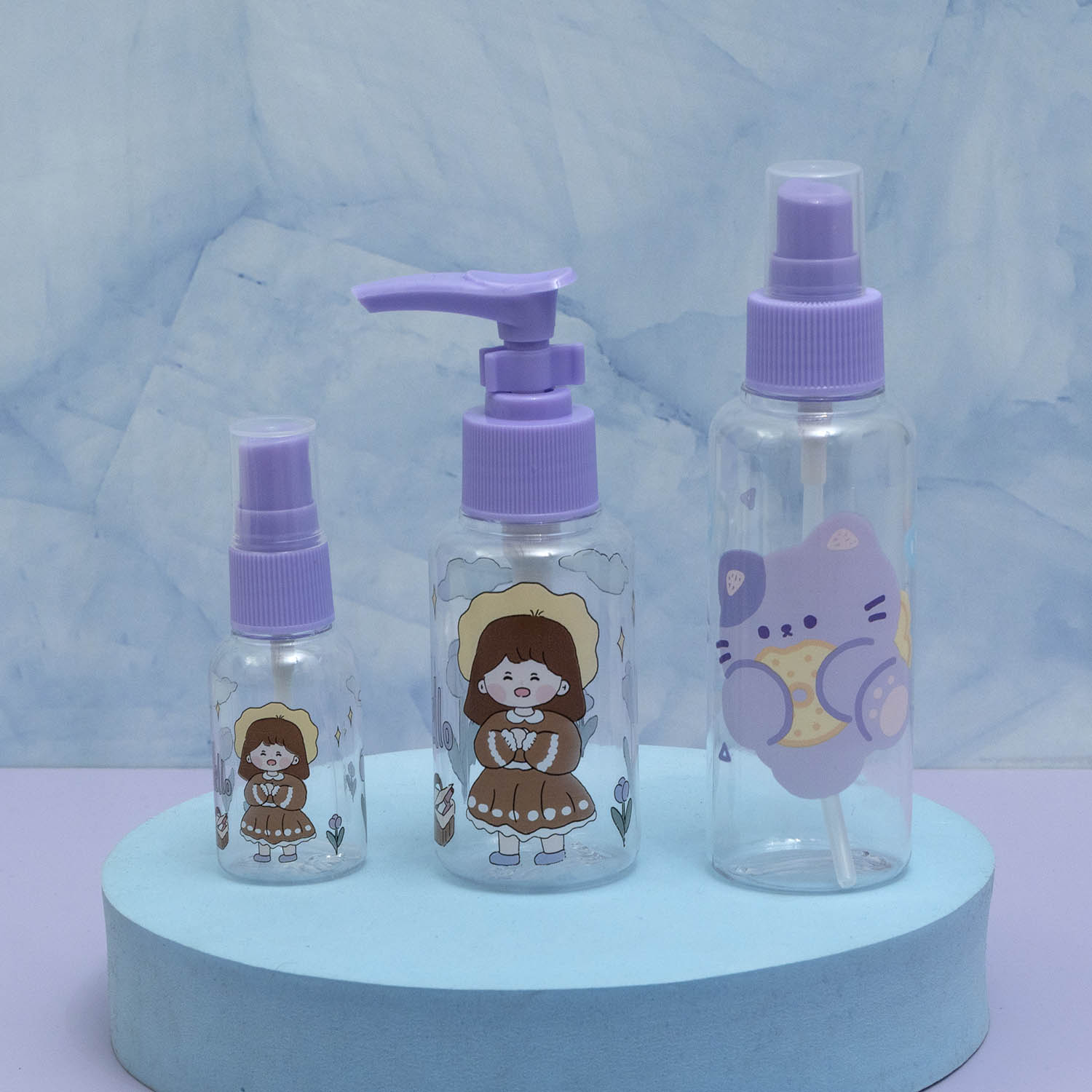 3-Pcs Travel Bottles Kit - UBK2803