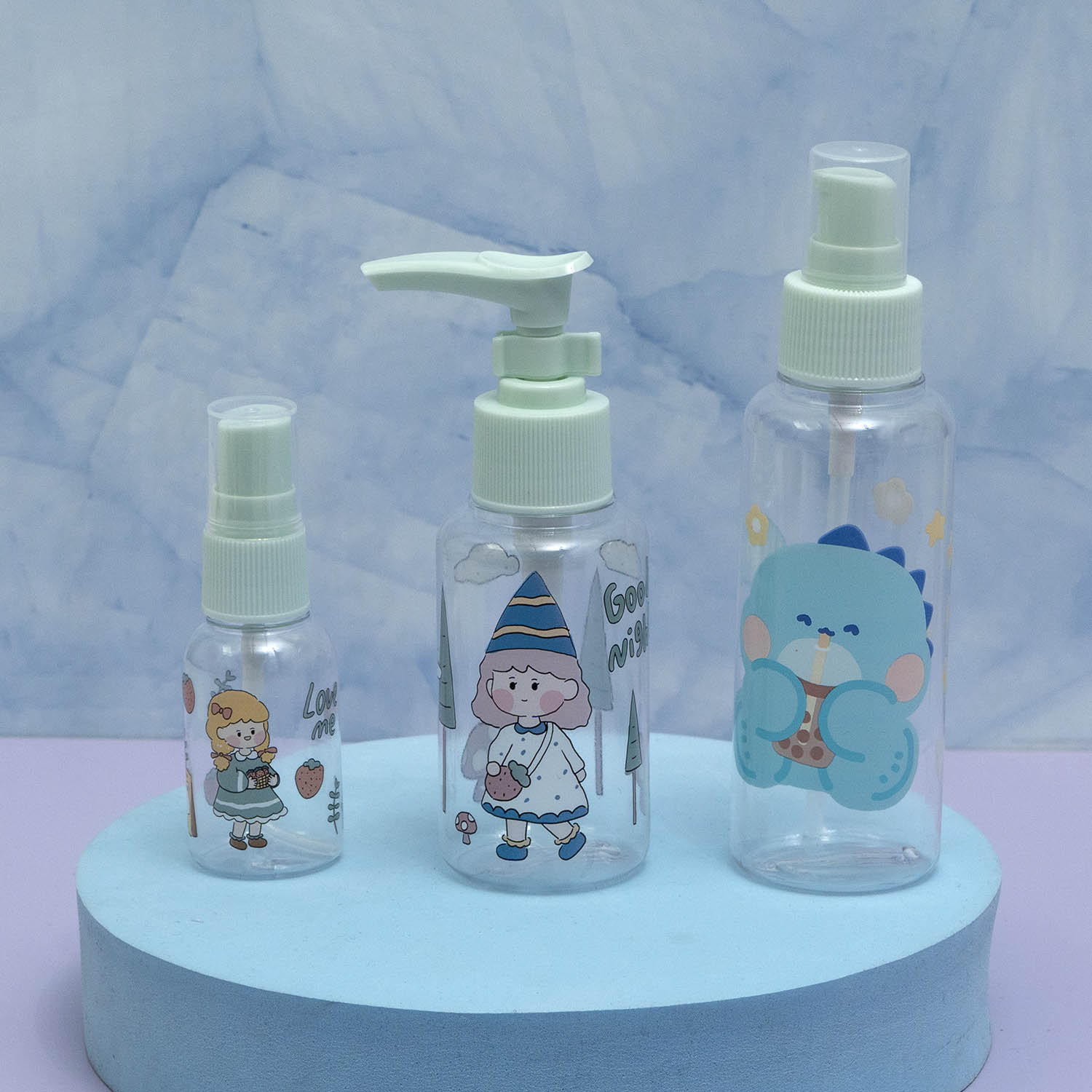 3-Pcs Travel Bottles Kit - UBK2804