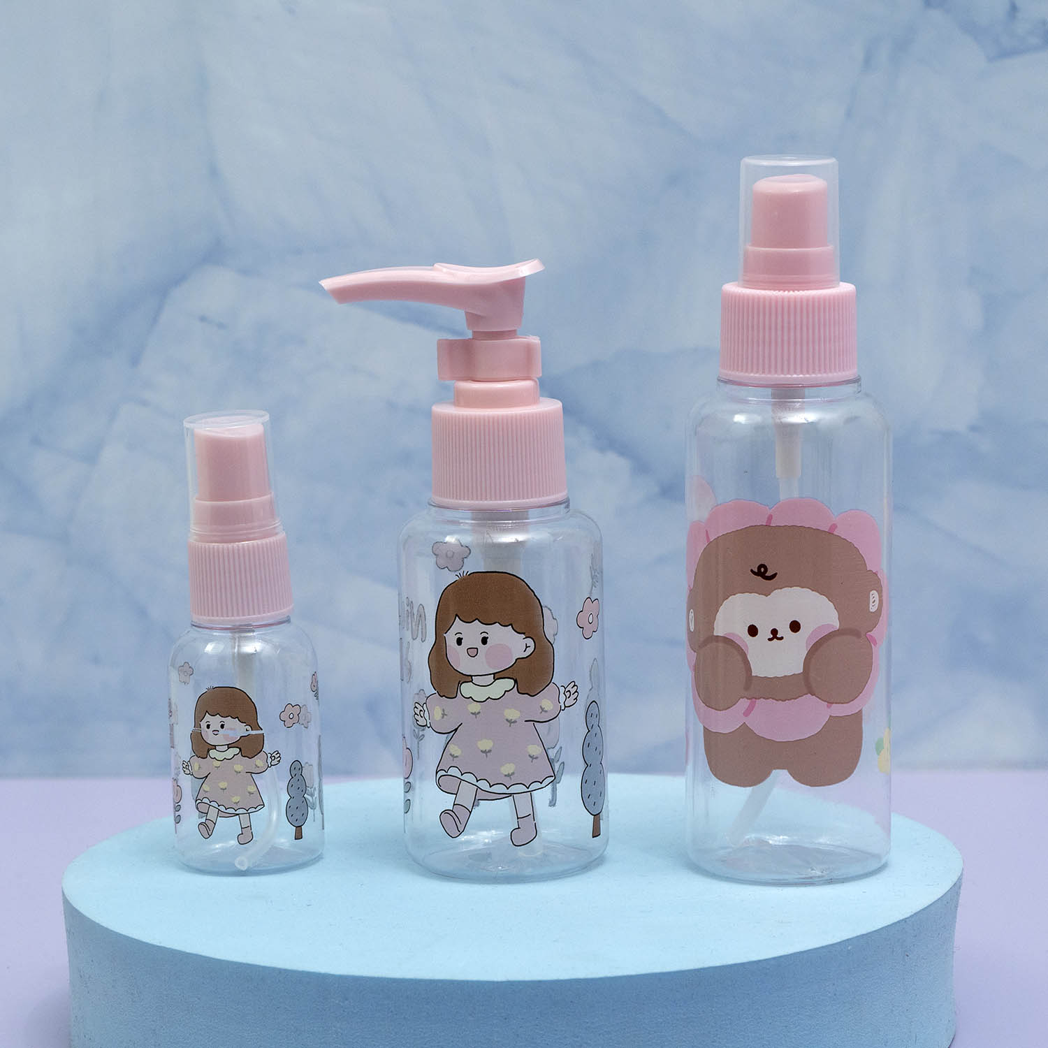 3-Pcs Travel Bottles Kit - UBK2805