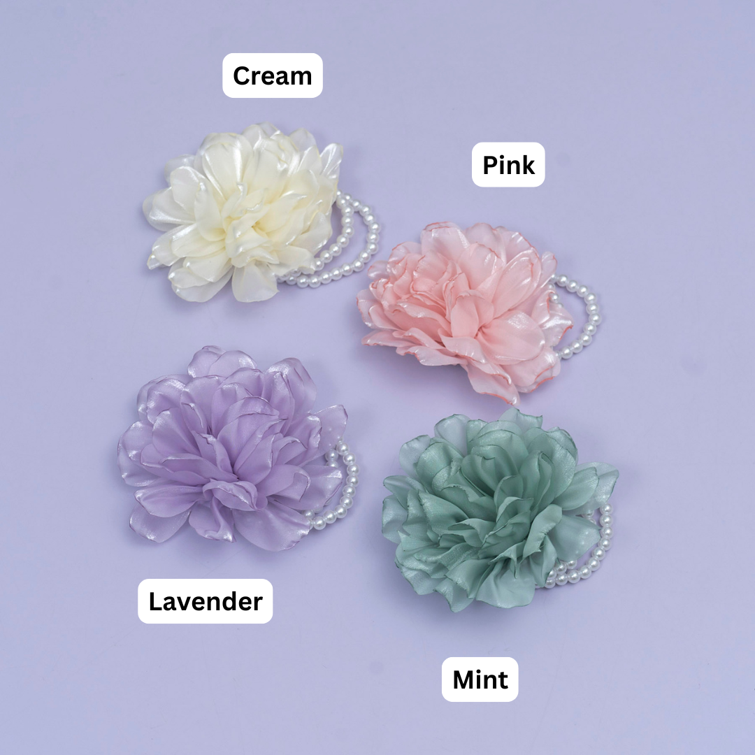 Pearl Floral Hair tie – UBK3849