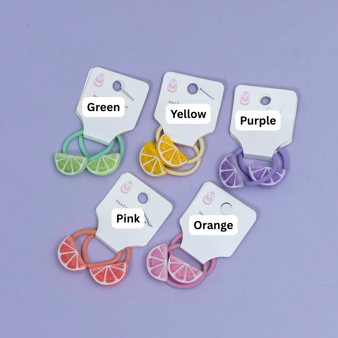 Citrus Slice Hair Rubber Set – UBK3858