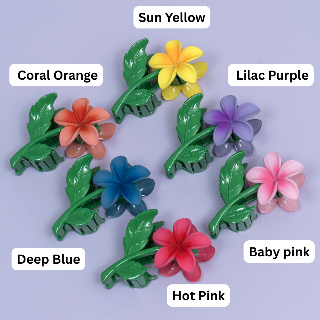 Tropical Flower Hair Claw – UBK3730