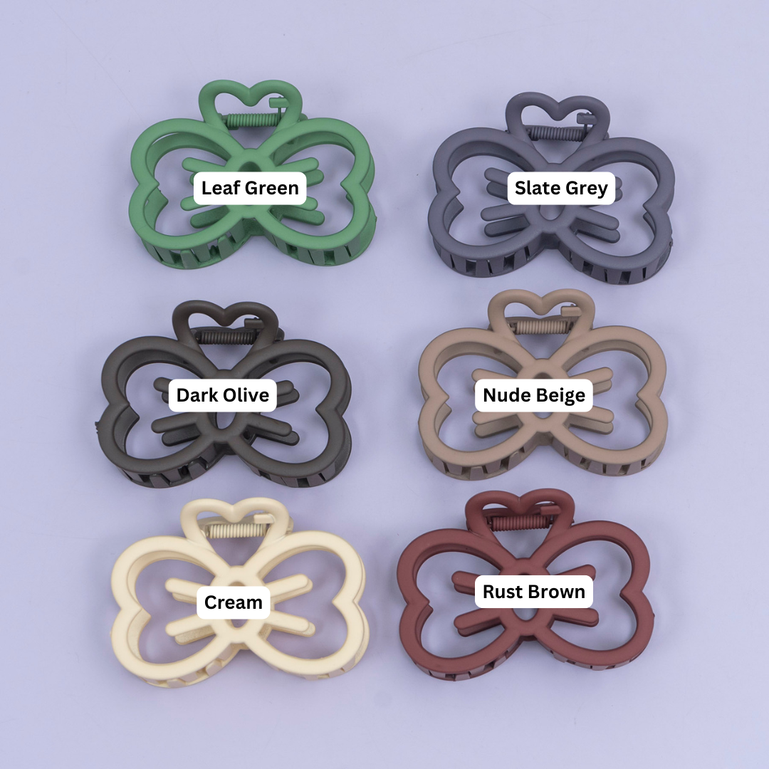 Matte Butterfly Hair Claw – UBK3772