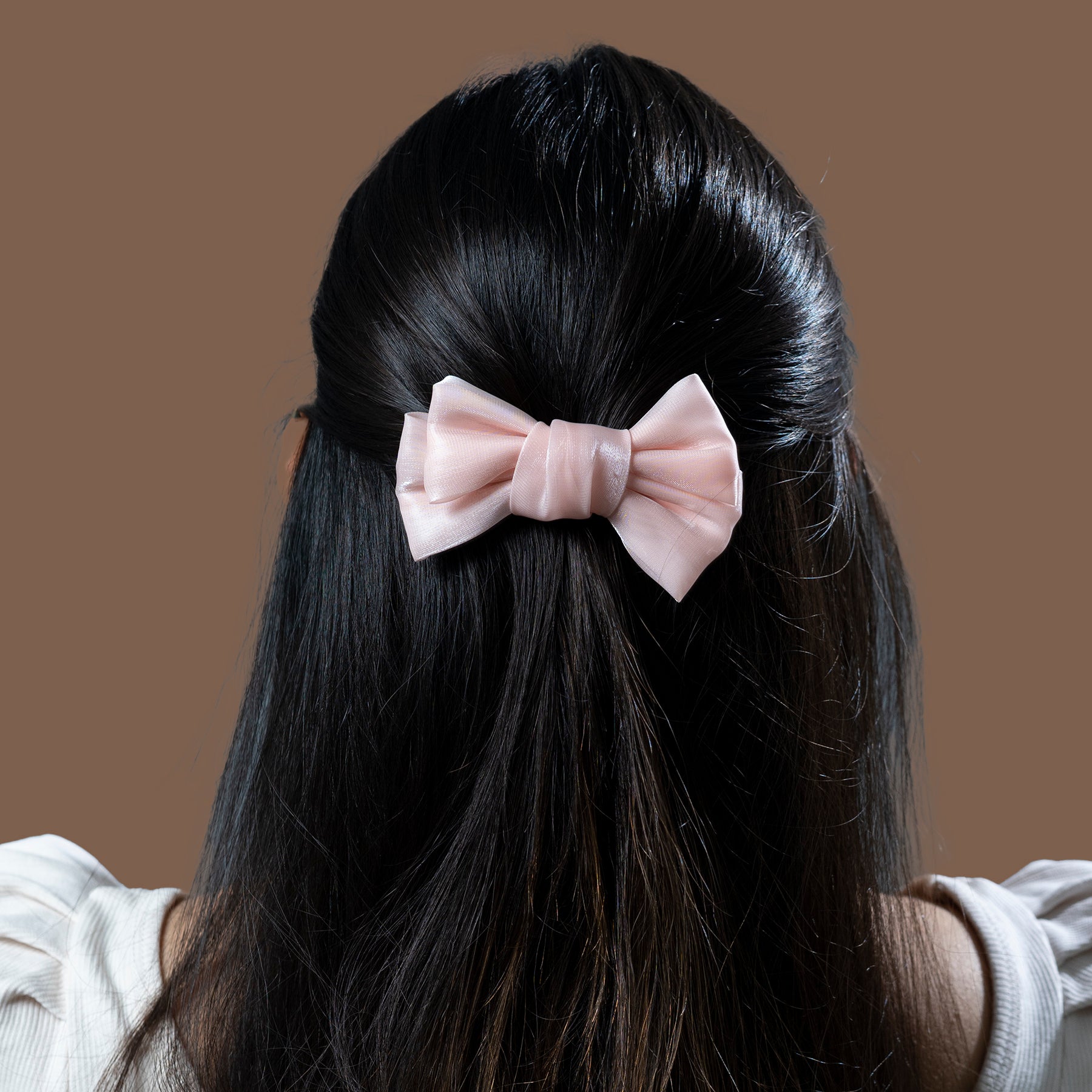 Shiny bow Hair Pin - UBK1681