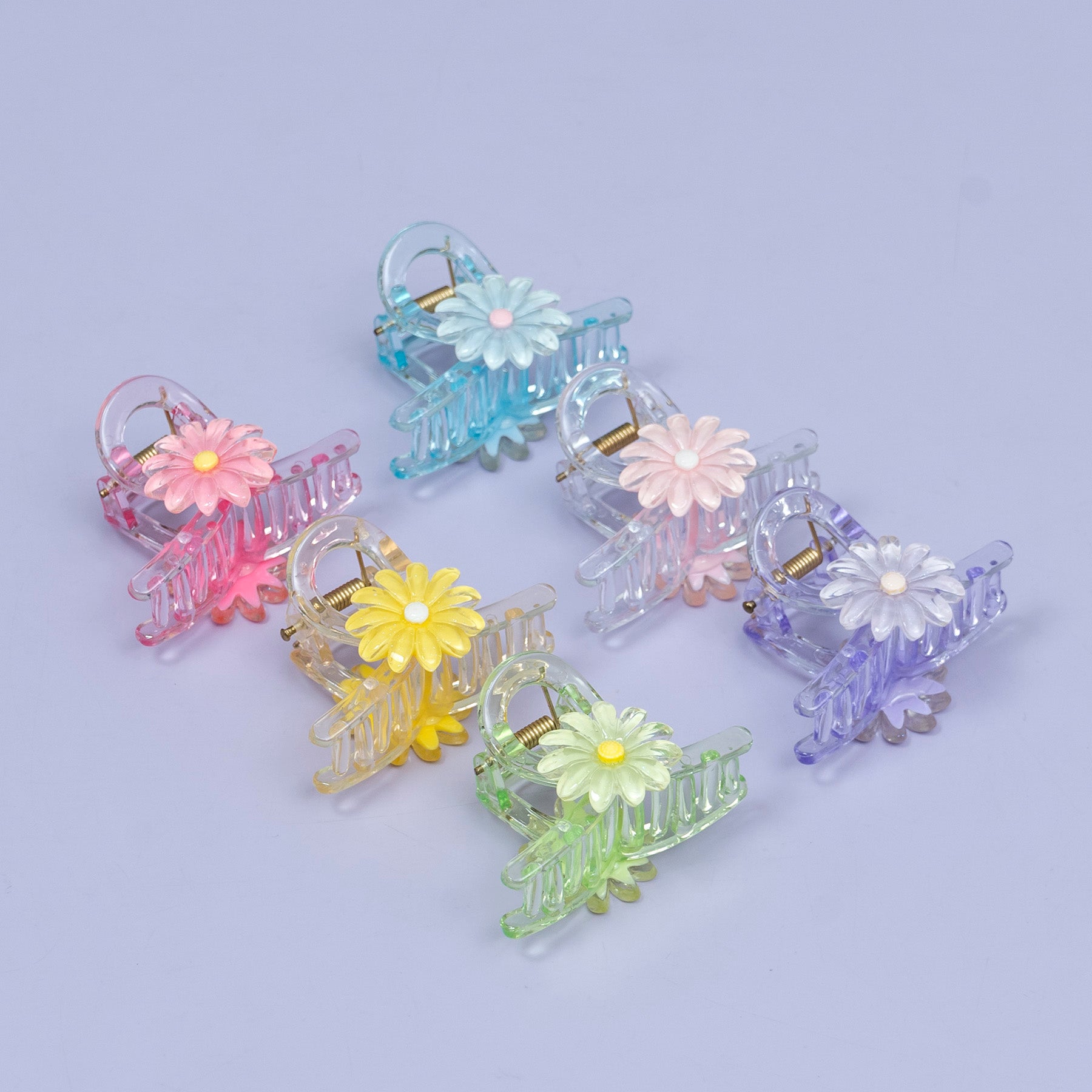 Flower Acrylic Hair Claw Clip – UBK3705