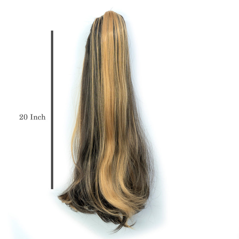 Claw clip hair extensions ponytail Wavy and curly - UBK2689