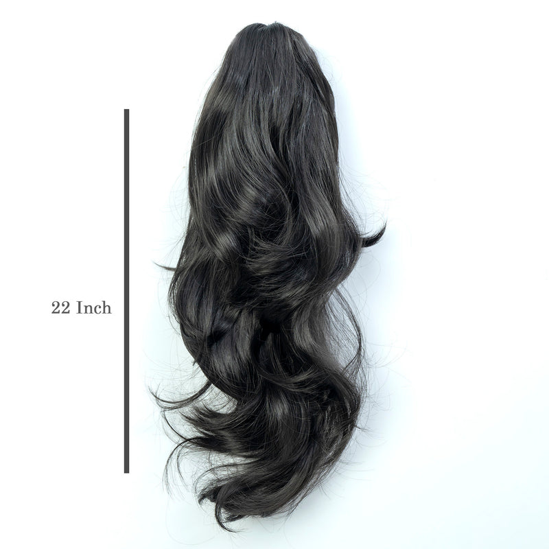 Claw clip hair extensions ponytail Wavy and curly - UBK2691