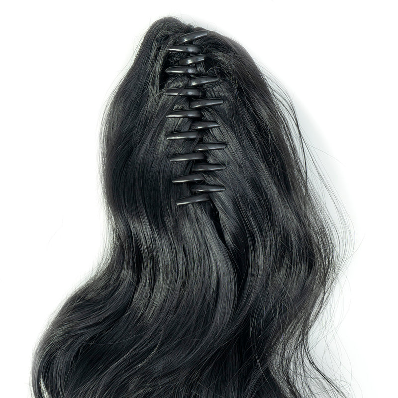 Claw clip hair extensions ponytail Wavy and curly - UBK2691