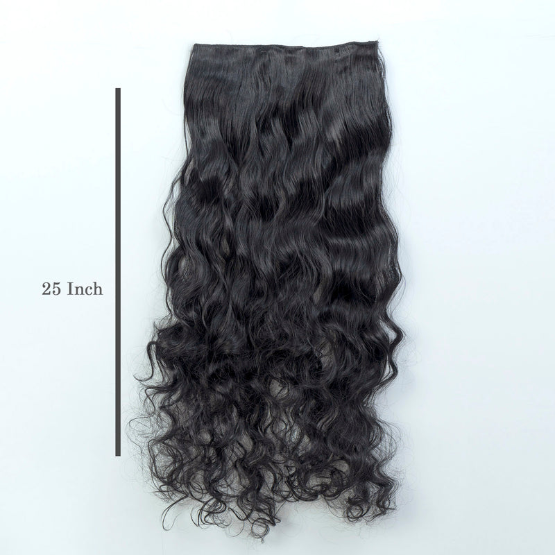 Women Curly Hair Extension For Women hair volume 5 Clips - UBK2694