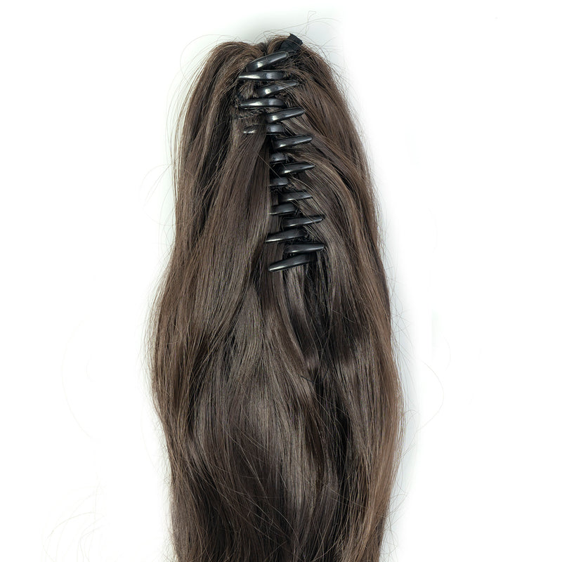 Claw clip hair extensions ponytail Wavy and curly - UBK2692