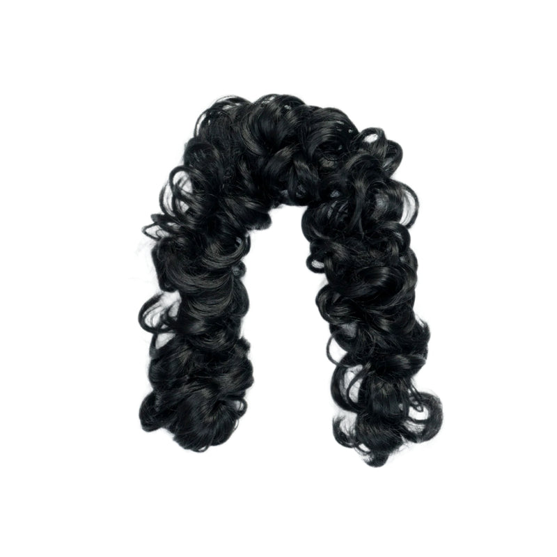 Black Women Messy Frill Hair Extensions For Ponytail And Bun Juda Maker - UBK2697