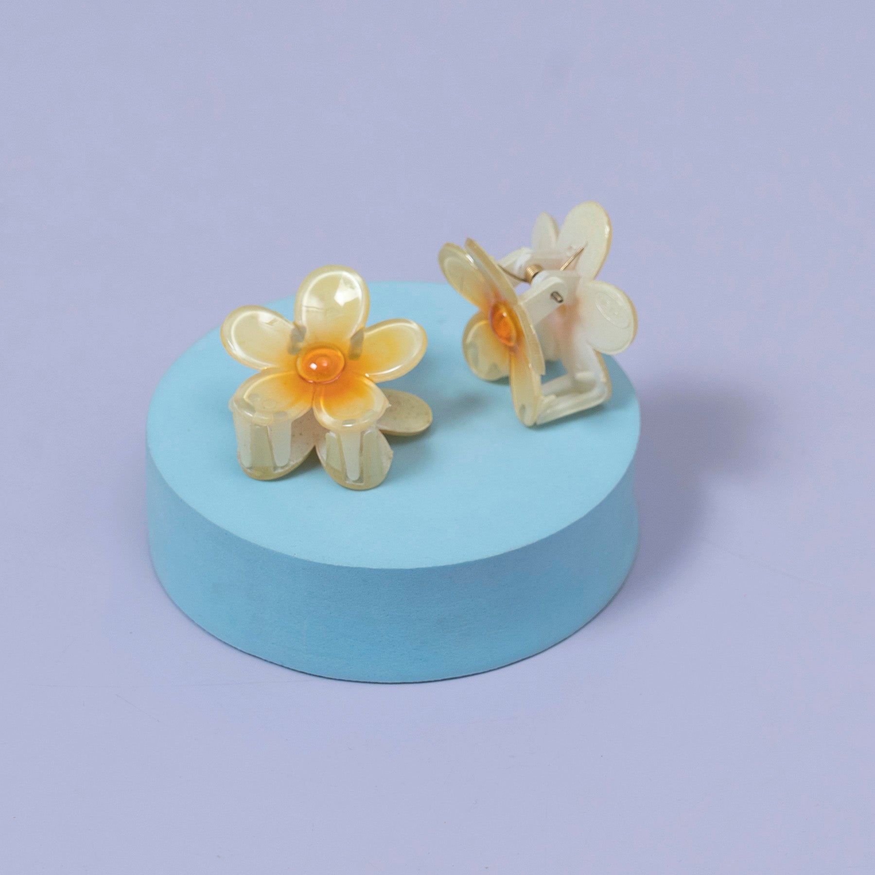 Flower Hair Claw Clip (2Pc) -  UBK3675