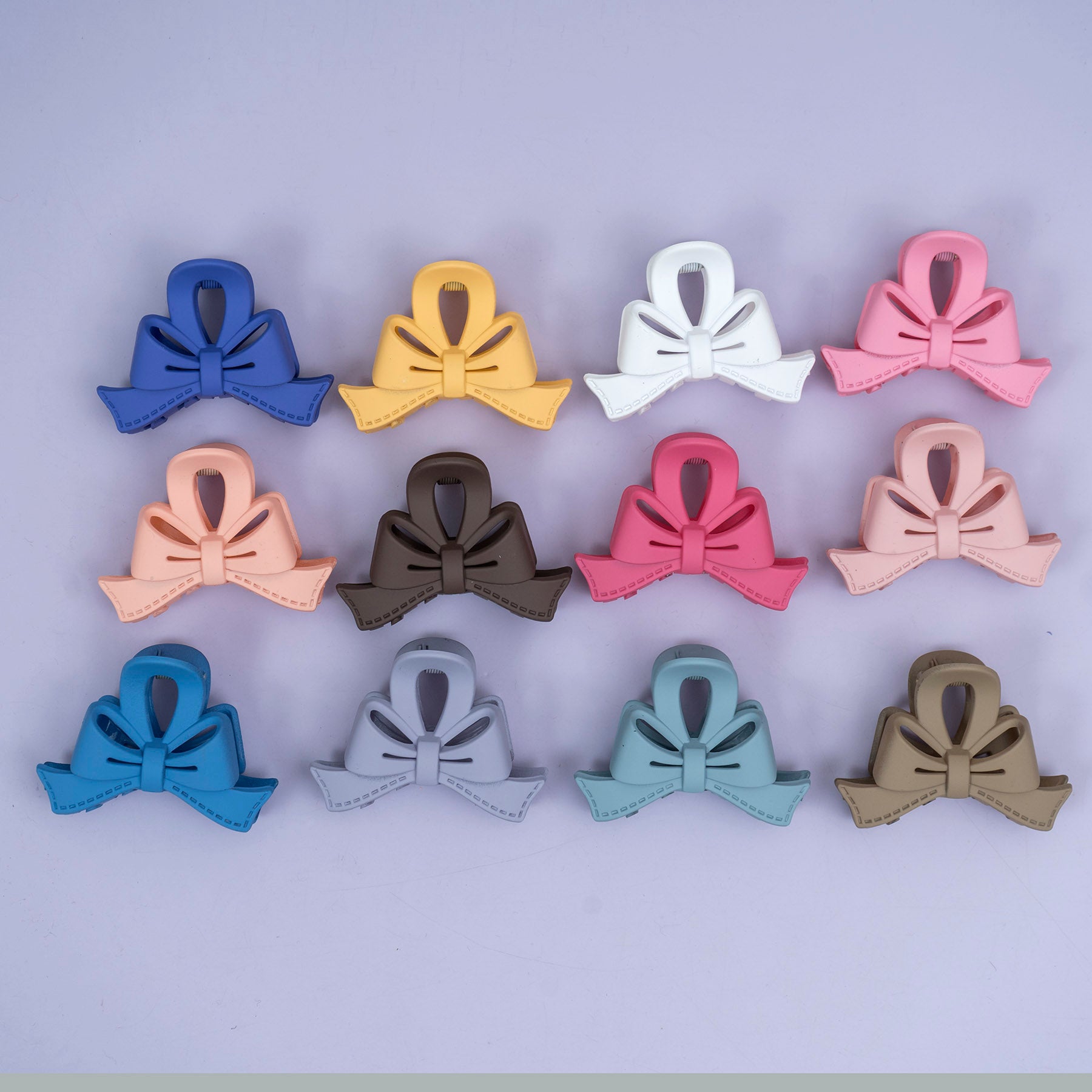 Matte Bow Hair Claw (3Pcs) – UBK3824
