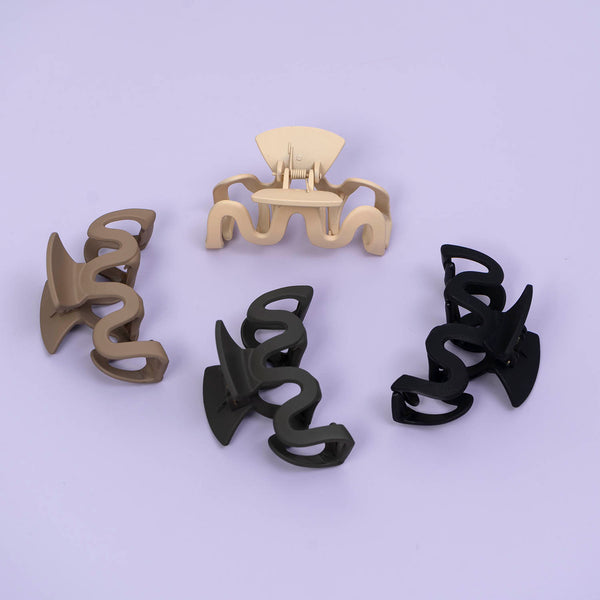 Korean style Matt hair claw - UBK2648