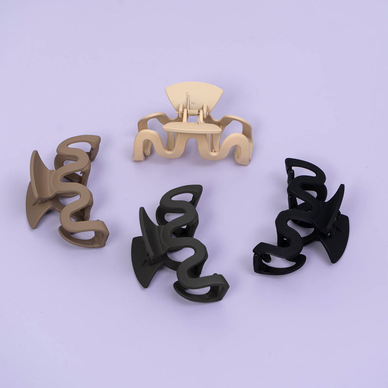 Korean style Matt hair claw - UBK2648