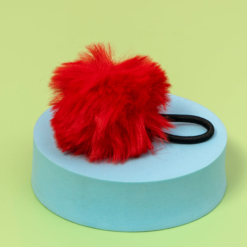 3 pcs Fur hair ties - UBK2664