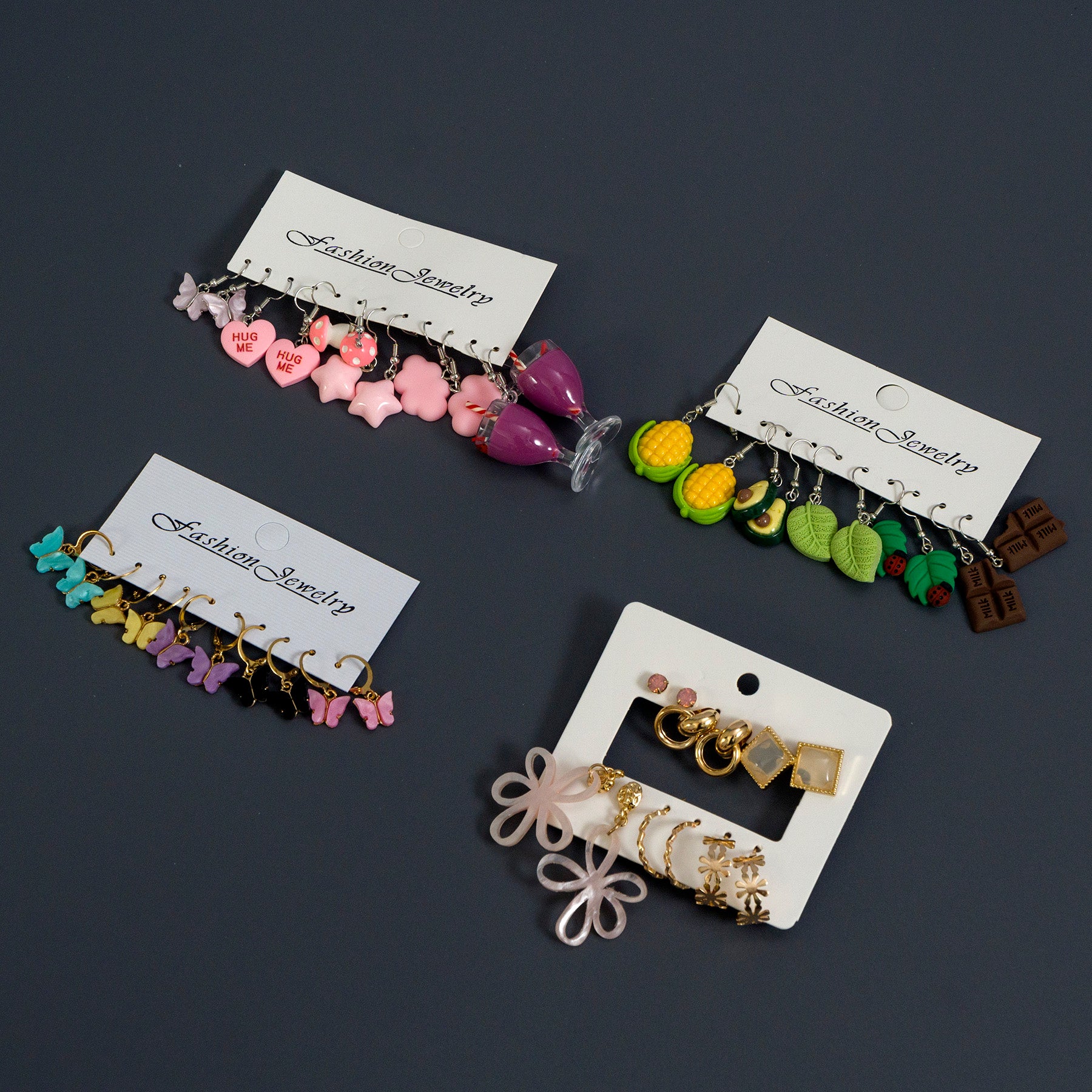 Korean Earrings set - UBK3181