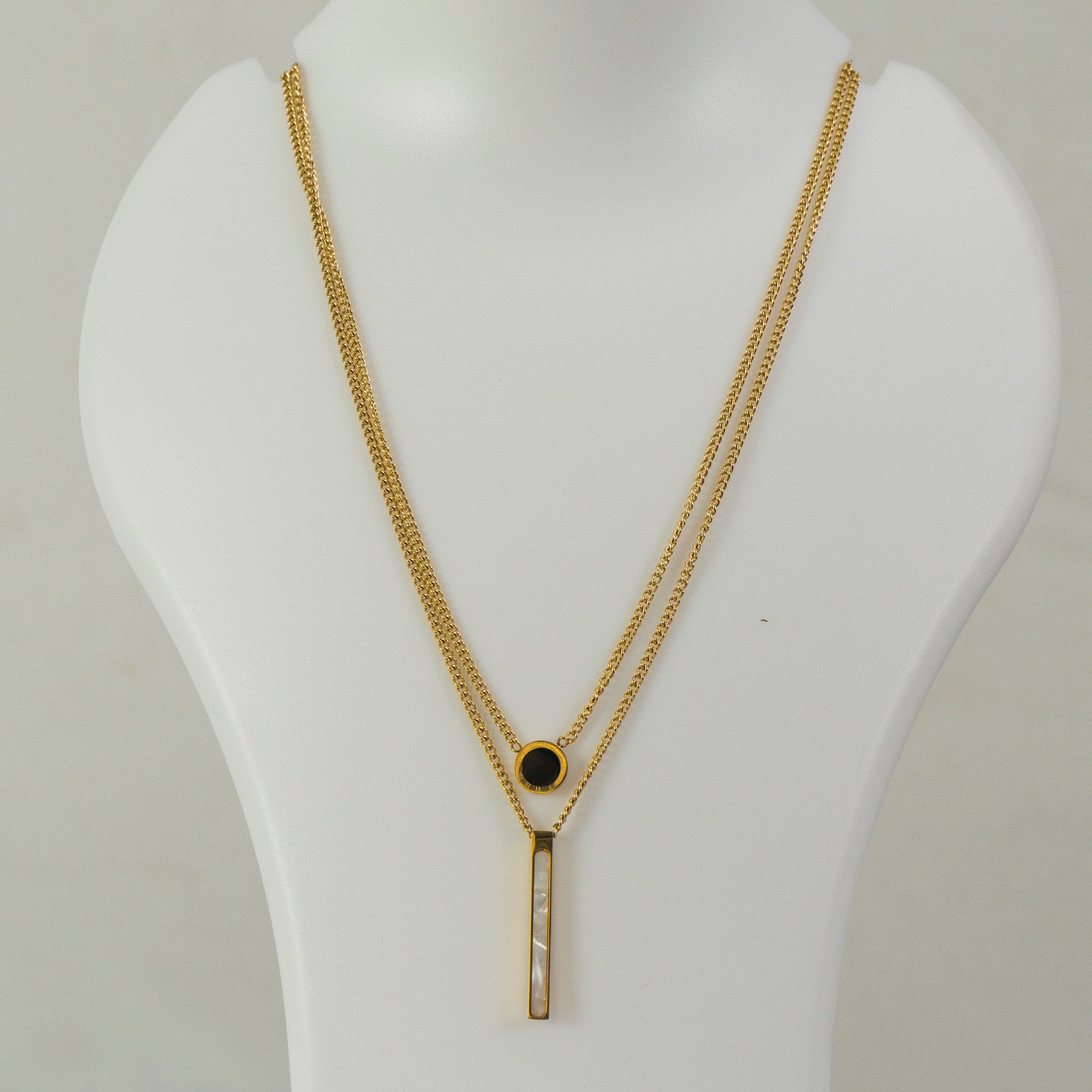 Anti tarnish Pendant Necklace  - UBK3224