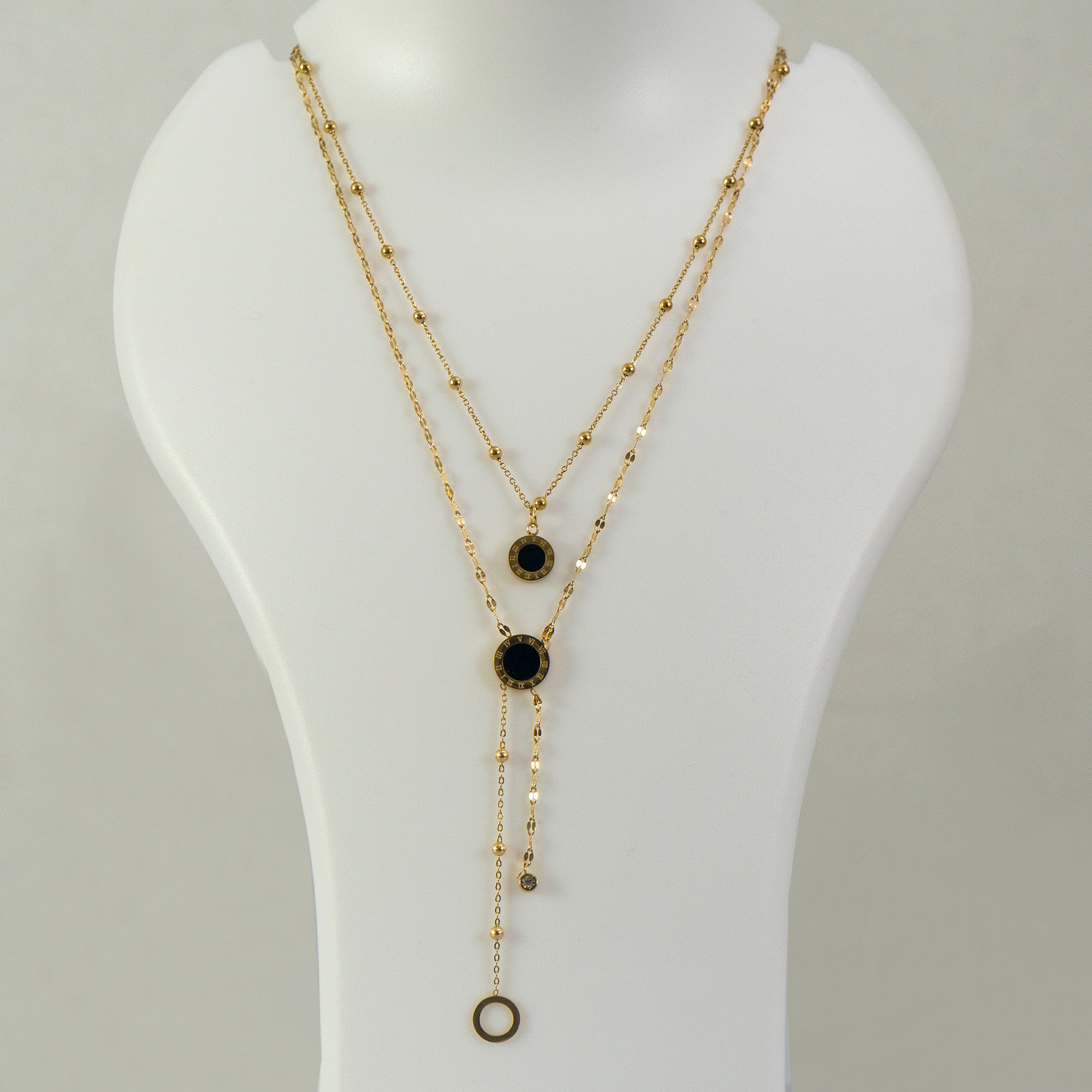 Anti tarnish Pendant Necklace  - UBK3231
