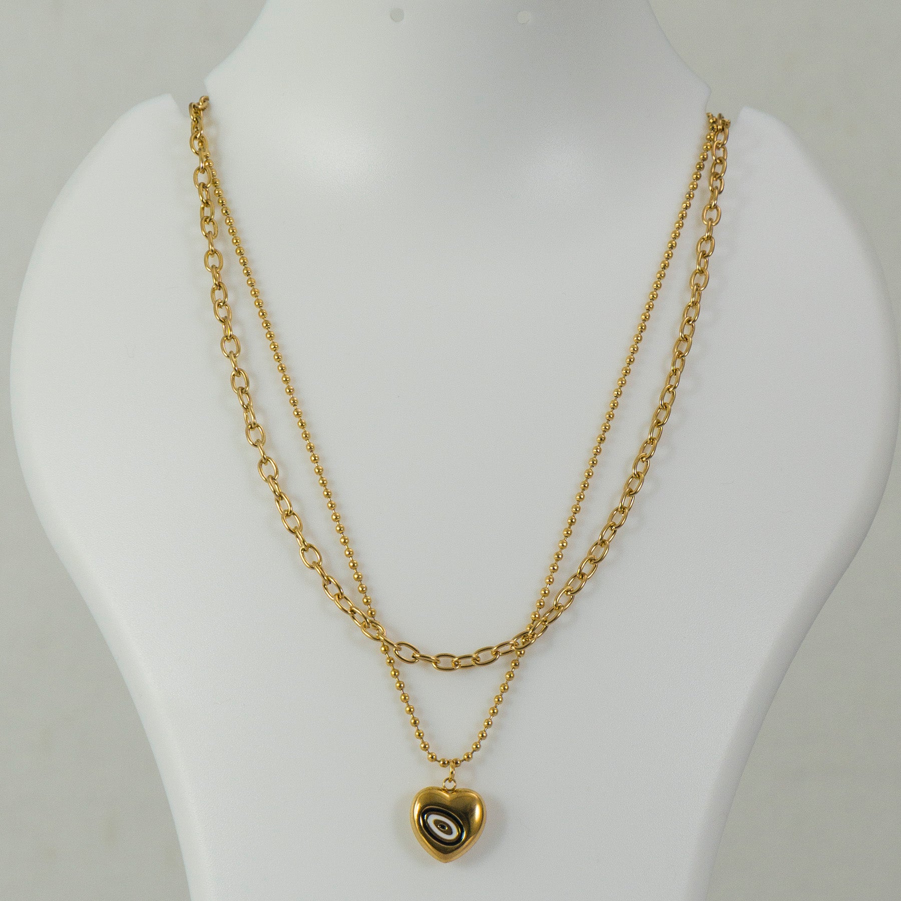 Anti tarnish Pendant Necklace  - UBK3236