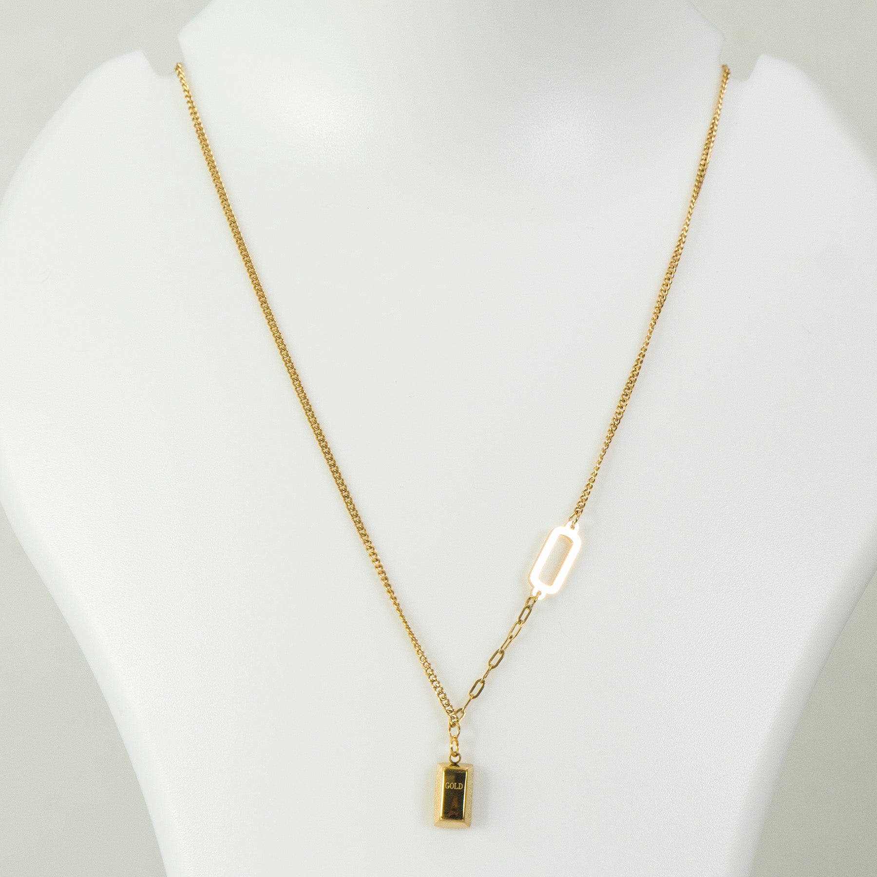 Anti tarnish Pendant Necklace  - UBK3254