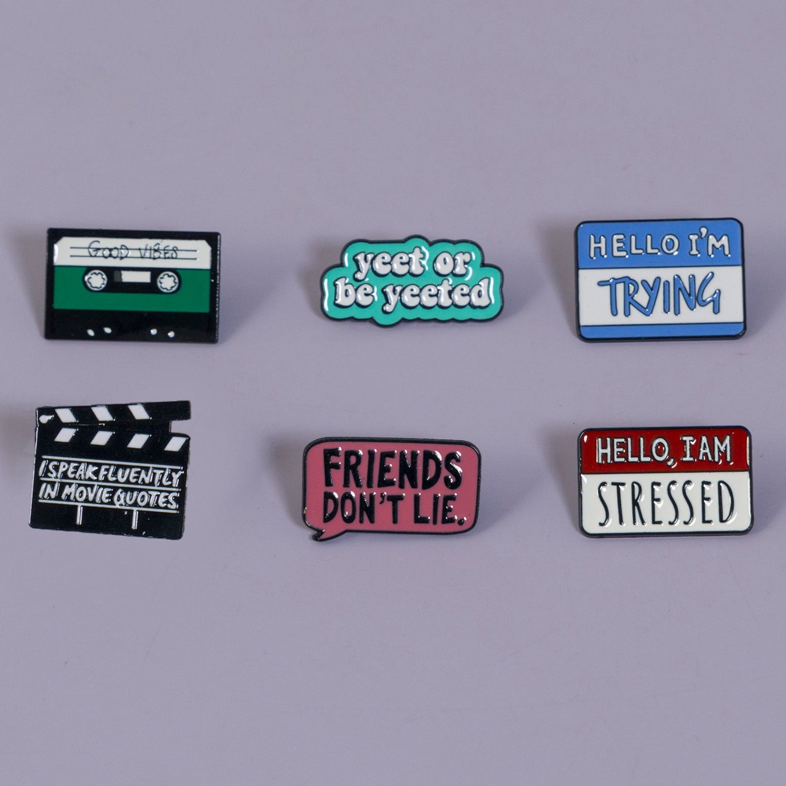 Funky Statement Brooches - UBK3166