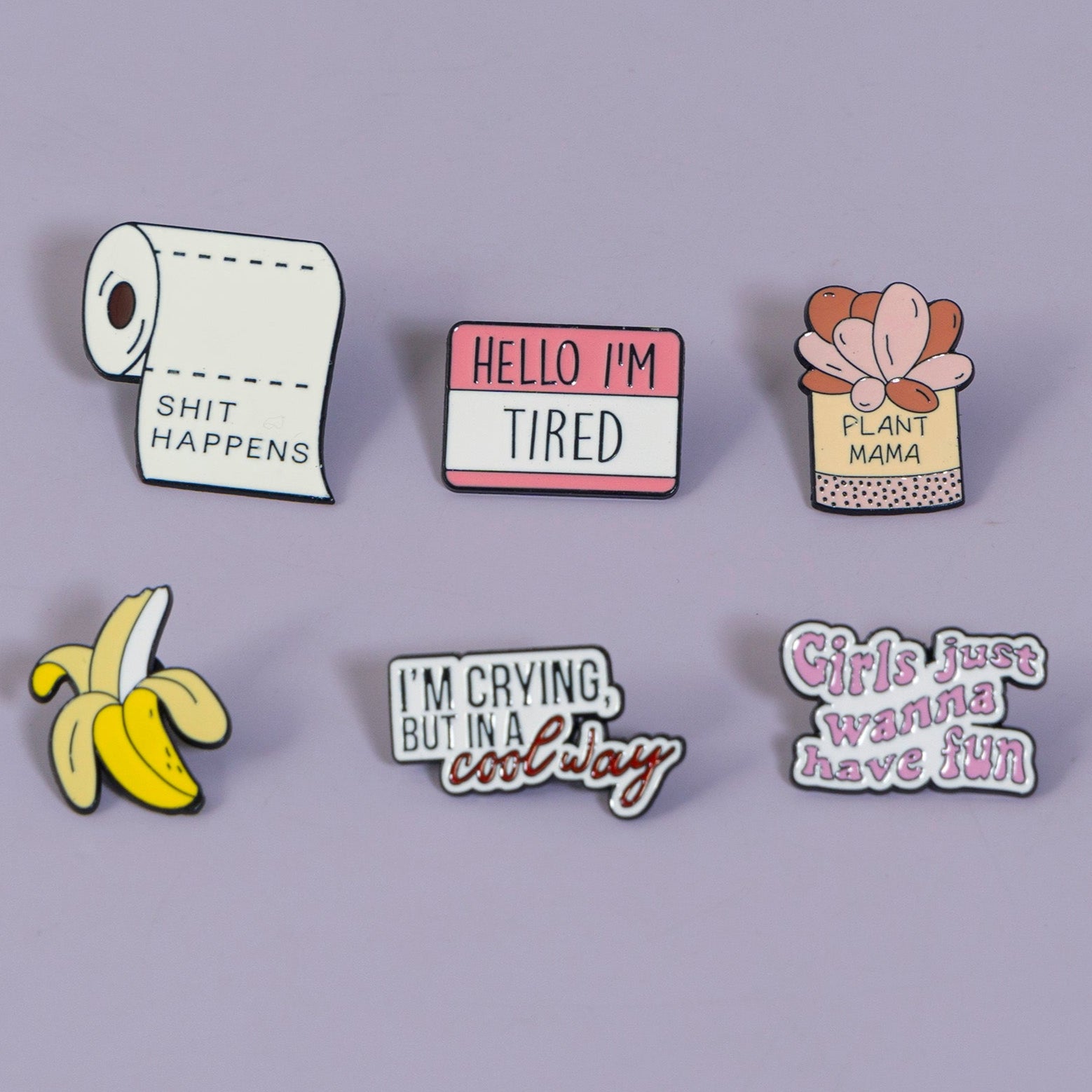 Funky Statement Brooches - UBK3167