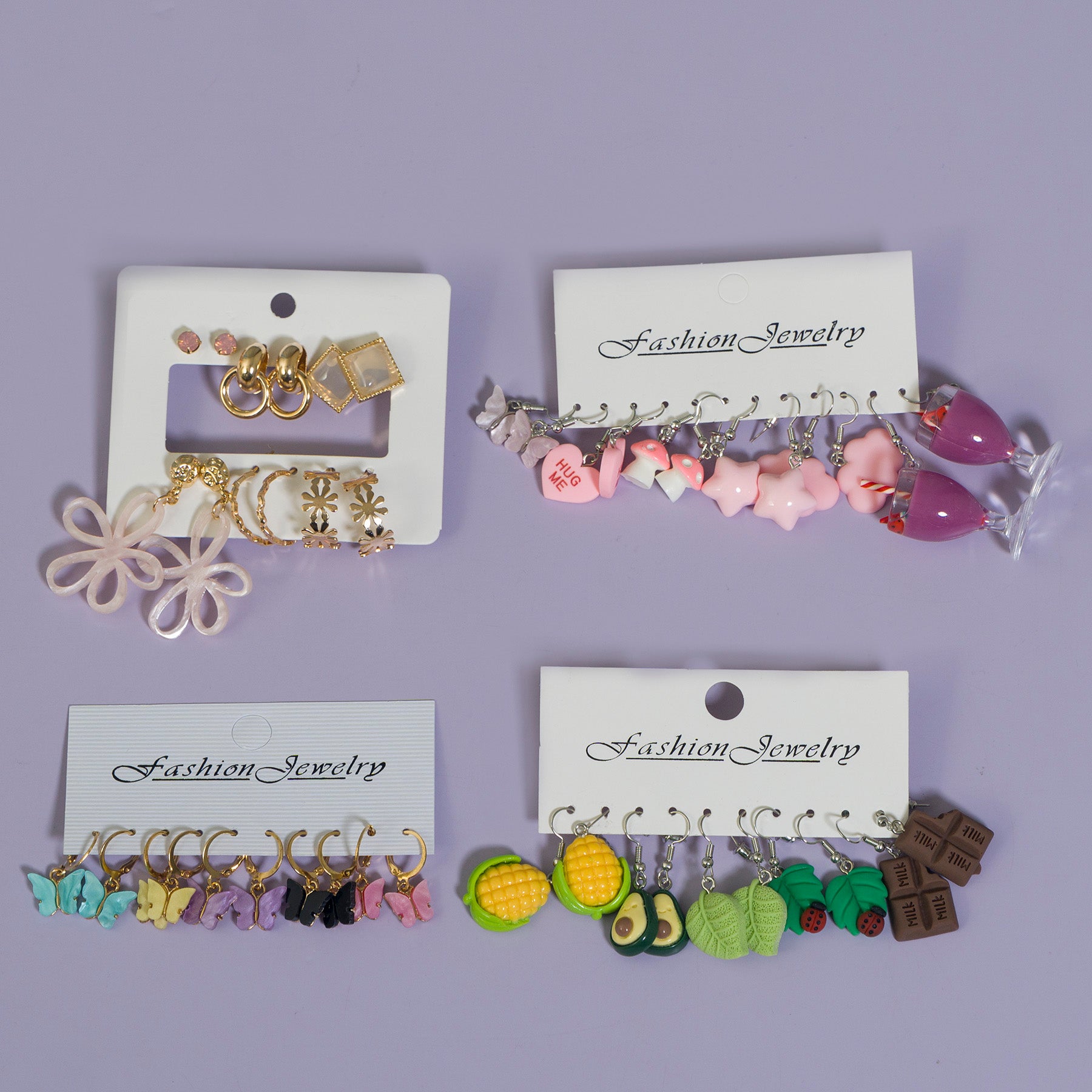 Korean Earrings set - UBK3181