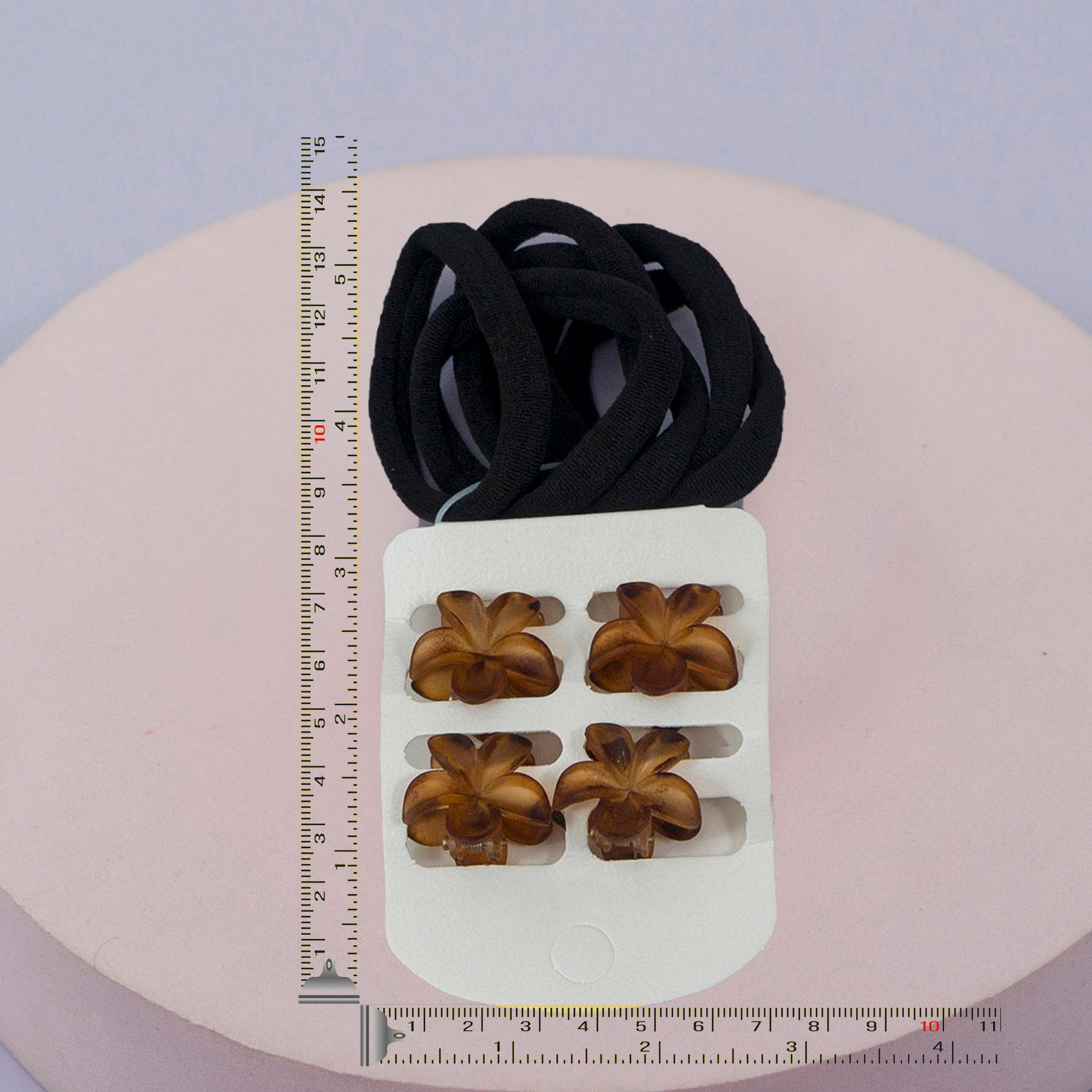 Mini Claw & Hair Tie Set – 10 Pcs Combo – UBK3286
