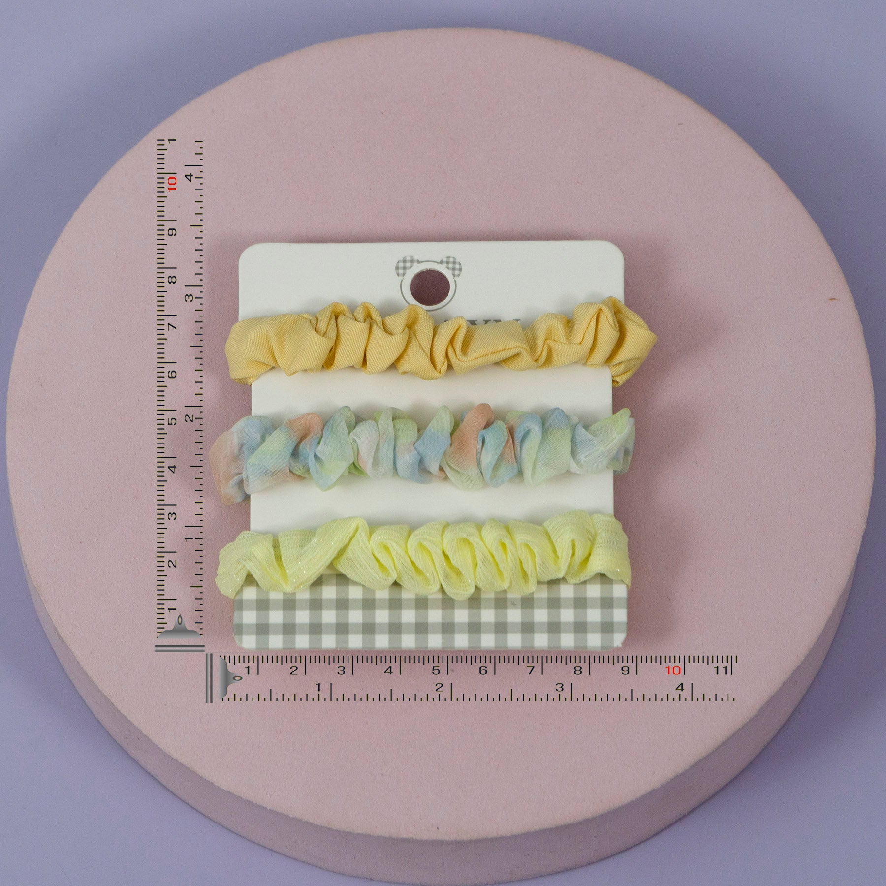 Slim hair scrunchies  (Set of 3) -  UBK3302